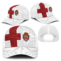 Tonga Ngatu Art Rugby Mate Ma'a Baseball Net Cap - Polynesian Pride