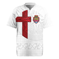 Custom Tonga Ngatu Art Rugby Mate Ma'a Rugby Jersey - Polynesian Pride