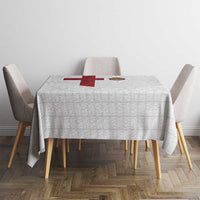 Tonga Ngatu Art Rugby Mate Ma'a Tablecloth - Polynesian Pride