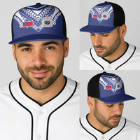 Samoa Rugby Baseball Net Cap Pacific Motifs LT03 - Polynesian Pride