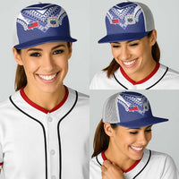 Samoa Rugby Baseball Net Cap Pacific Motifs LT03 - Polynesian Pride