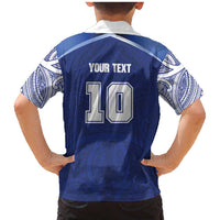 Custom Samoa Rugby Family Matching Mermaid Dress and Hawaiian Shirt Pacific Motifs - Polynesian Pride