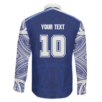 Custom Samoa Rugby Family Matching Summer Maxi Dress and Hawaiian Shirt Pacific Motifs LT03 - Polynesian Pride