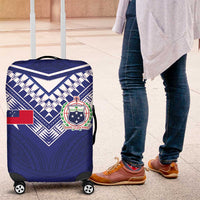 Samoa Rugby Luggage Cover Pacific Motifs - Polynesian Pride