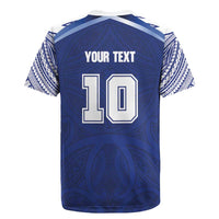 Custom Samoa Rugby Rugby Jersey Pacific Motifs - Polynesian Pride