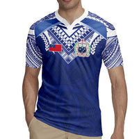 Custom Samoa Rugby Rugby Jersey Pacific Motifs - Polynesian Pride