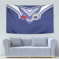 Samoa Rugby Tapestry Pacific Motifs - Polynesian Pride