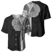 Samoan Tatau Baseball Jersey Art Tribal Traditional Tattoos LT03 - Polynesian Pride