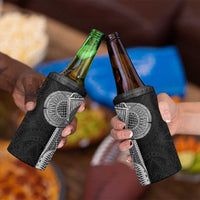 Samoan Tatau 4 in 1 Can Cooler Tumbler Art Tribal Traditional Tattoos - Polynesian Pride