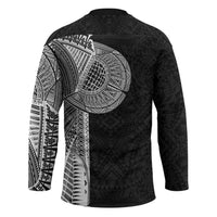 Samoan Tatau Hockey Jersey Art Tribal Traditional Tattoos LT03 - Polynesian Pride