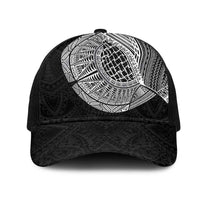 Samoan Tatau Mesh Trucker Cap Art Tribal Traditional Tattoos LT03 One Size Black Black - Polynesian Pride