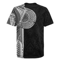 Samoan Tatau Rugby Jersey Art Tribal Traditional Tattoos LT03 - Polynesian Pride