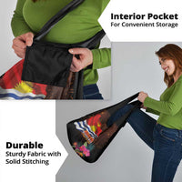 Kiribati Flag and Fireworks Grocery Bag First Place Welcome the New Year - Polynesian Pride