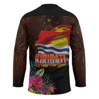 Kiribati Flag and Fireworks Hockey Jersey First Place Welcome the New Year LT03 - Polynesian Pride