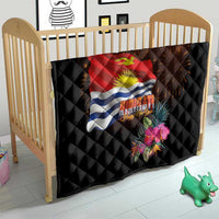 Kiribati Flag and Fireworks Quilt First Place Welcome the New Year - Polynesian Pride