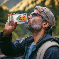 Haiti Flag Traditional Dashiki 4 in 1 Can Cooler Tumbler White Color - Polynesian Pride