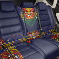Haiti Flag Traditional Dashiki Back Car Seat Cover Black Color - Polynesian Pride