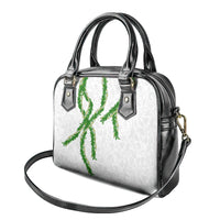 Hawaii Maile Lei Shoulder Handbag Aloha White Color