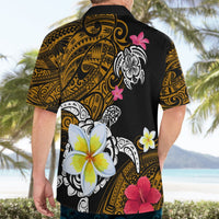Hawaii Turtle and Tropical Flower Hawaiian Shirt Polynesian Pattern LT03 - Polynesian Pride