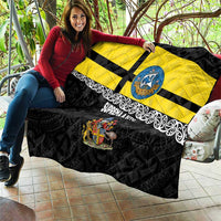 New Zealand Wellington Quilt The Capital's Emblems Flag and Koru Art LT03 - Polynesian Pride