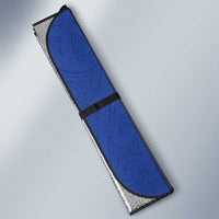New Zealand Cricket Auto Sun Shade Kiwi Birds Haka Dance Blue Fern Sporty Style