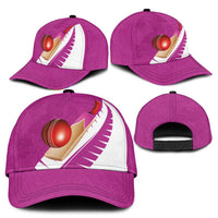 New Zealand Cricket Classic Cap Kiwi Birds Haka Dance Pink Fern Sporty Style