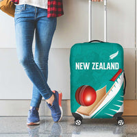 New Zealand Cricket Luggage Cover Kiwi Birds Haka Dance Turquoise Fern Sporty Style