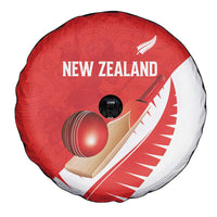 New Zealand Cricket Spare Tire Cover Kiwi Birds Haka Dance Red Fern Sporty Style
