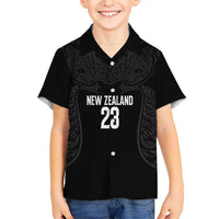 New Zealand Basketball Ta Moko Tribal Custom Hawaiian Shirt LT03 - Polynesian Pride
