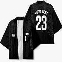 New Zealand Basketball Ta Moko Tribal Custom Kimono LT03 - Polynesian Pride