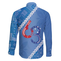 Samoa Independence Day Family Matching Off Shoulder Short Dress and Hawaiian Shirt Anniversary 63th-Siapo Art