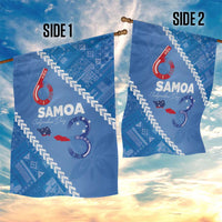 Samoa Independence Day Garden Flag Anniversary 63th-Siapo Art