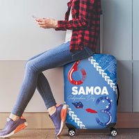Samoa Independence Day Luggage Cover Anniversary 63th-Siapo Art LT03 - Polynesian Pride