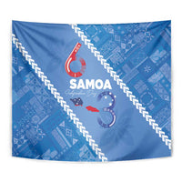 Samoa Independence Day Tapestry Anniversary 63th-Siapo Art LT03 - Polynesian Pride