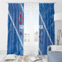 Samoa Independence Day Window Curtain Anniversary 63th-Siapo Art