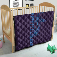 Aloha Hawaii Whale Kakau and Polynesian Tattoo Quilt Purple Color LT03 - Polynesian Pride