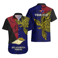 Personalised Papua New Guinea West New Britain Province Hawaiian Shirt PNG Birds Of Paradise Polynesian Arty Style LT03 - Polynesian Pride