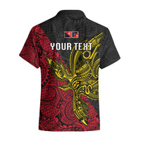 Personalised Papua New Guinea Sandaun Province Hawaiian Shirt PNG Birds Of Paradise Polynesian Arty Style LT03 - Polynesian Pride