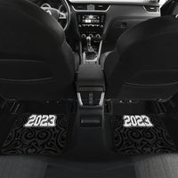 New Zealand Rugby Car Mats Aotearoa Champion Cup History with Haka Dance LT03 - Polynesian Pride