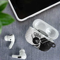 Personalised Aotearoa Lawn Bowls AirPods Case Maori and Silver Fern Half Style - Polynesian Pride