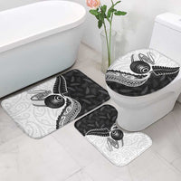 Personalised Aotearoa Lawn Bowls Bathroom Set Maori and Silver Fern Half Style - Polynesian Pride