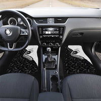 Aotearoa Lawn Bowls Car Mats Maori and Silver Fern Half Style - Polynesian Pride