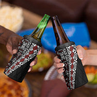 Tonga Ngatu Art Tattoo Polynesian 4 in 1 Can Cooler Tumbler