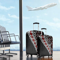 Tonga Ngatu Art Tattoo Polynesian Luggage Cover LT03 - Polynesian Pride