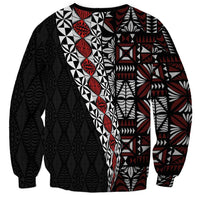 Tonga Ngatu Art Tattoo Polynesian Sweatshirt LT03 - Polynesian Pride
