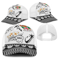 Fijian Traditional Culture Baseball Net Cap Tapa Tribal Tattoos LT03 - Polynesian Pride