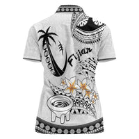 Fijian Traditional Culture Women Polo Shirt Tapa Tribal Tattoos - Polynesian Pride