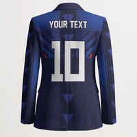 Custom Rugby Samoa Blazer Siva Tau Spirit Sporty Vibes - Polynesian Pride