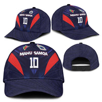 Custom Rugby Samoa Classic Cap Siva Tau Spirit Sporty Vibes LT03 - Polynesian Pride