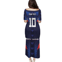 Custom Rugby Samoa Puletasi Siva Tau Spirit Sporty Vibes - Polynesian Pride